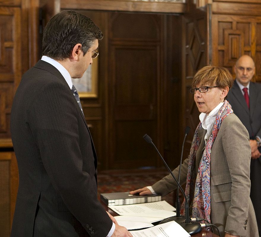 Consejera de Empleo y Asuntos Sociales, Gemma Zabaleta.