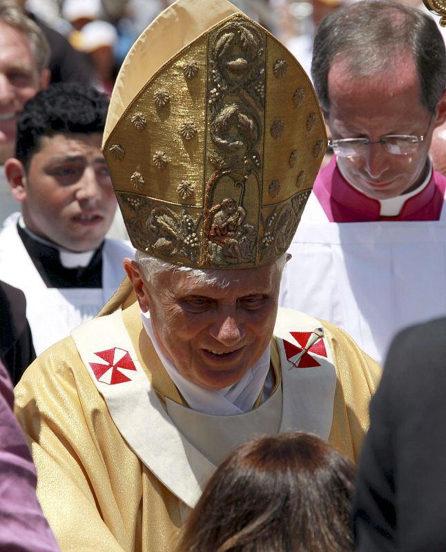 El Papa llega a Palestina