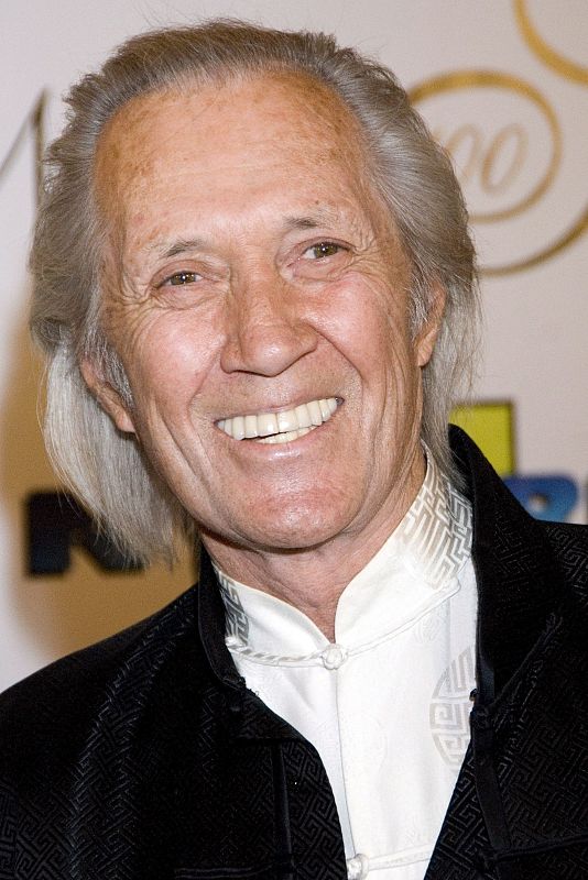 David Carradine, durante la 79 entrega de los Óscar de la Academia de 2007.