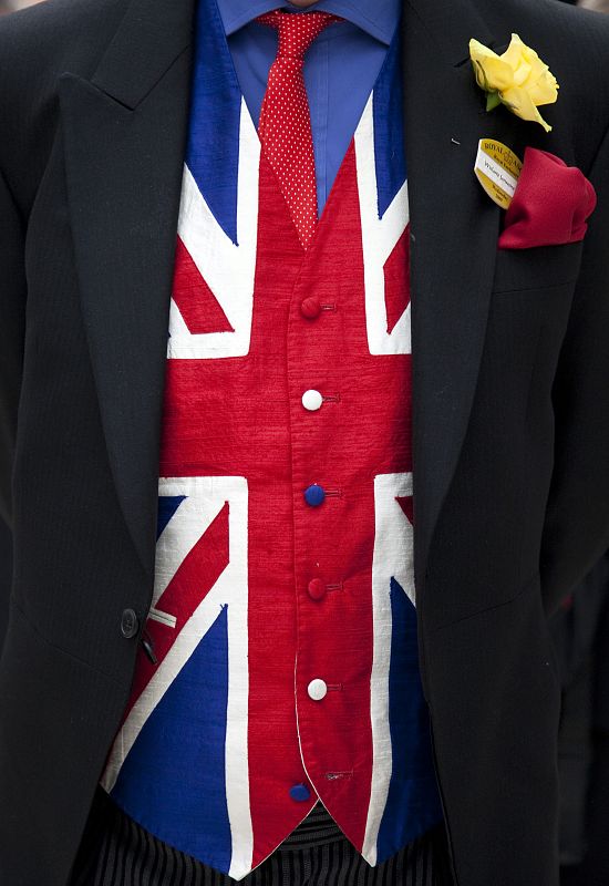 Un "atrevido" masculino en Ascot