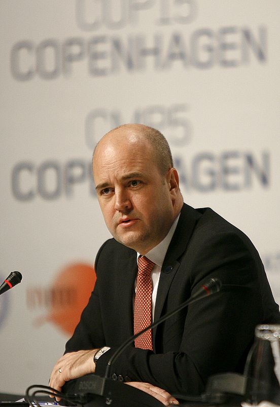 El primer ministro sueco y presidente de turno de la Unión, Fredrik Reinfeldt, ha intentado en Copenhague que la Unión Europea impulse medidas que colaboren a la lucha contra el cambio climático.