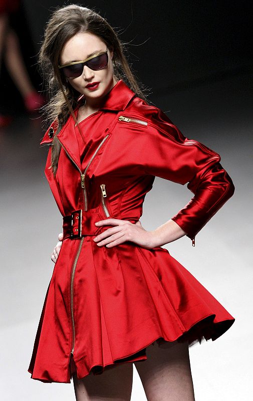 María Escoté en Cibeles Madrid Fashion Week 2010