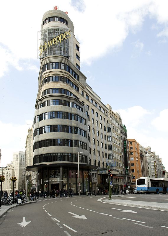 Edificio Capitol en la Gran Vía