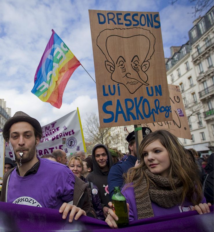 PROTESTA EN FRANCIA