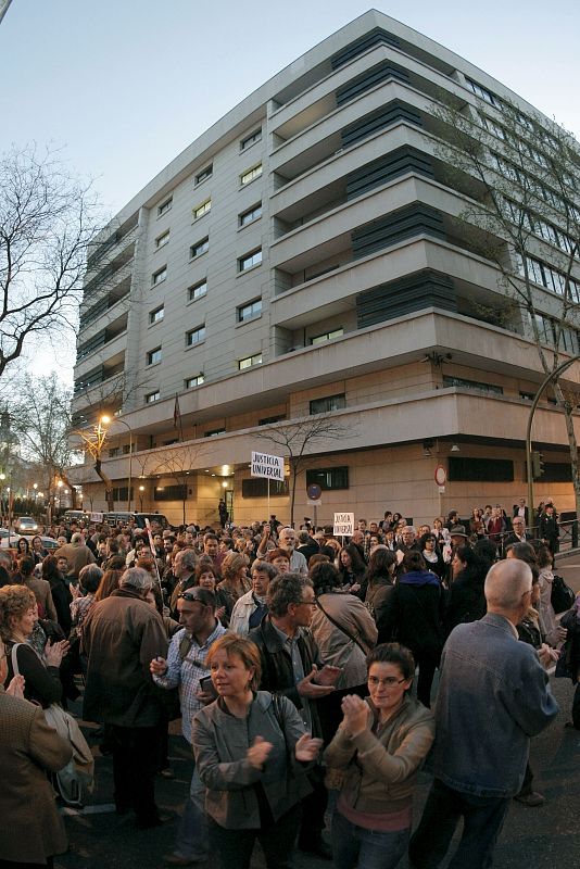 MANIFESTACIÓN EN APOYO A GARZON