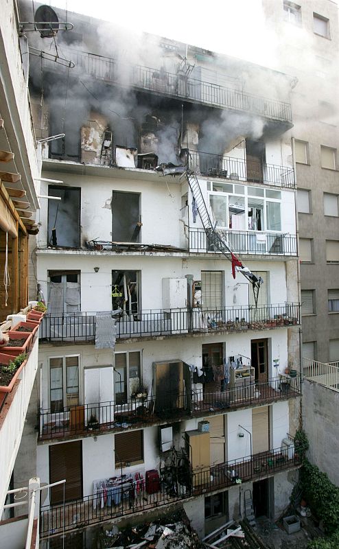 EXPLOSION DE GAS