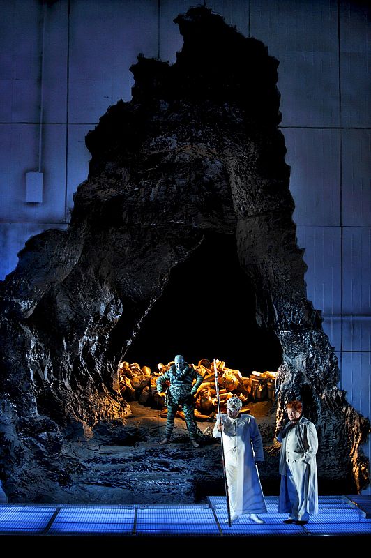 Ensayo de ' El anillo de oro' en Bayreuth