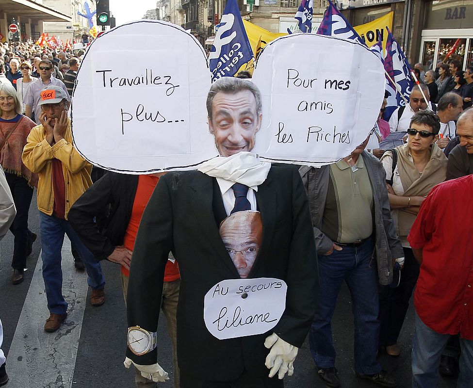 Huelga general en Francia