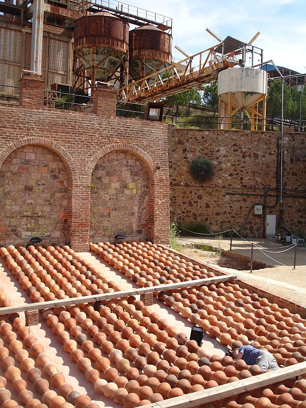 Vista general del horno de Aludeles