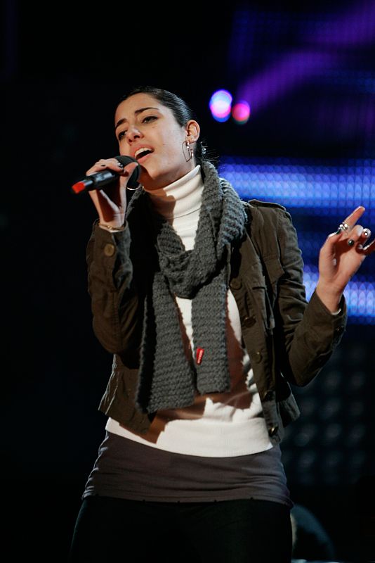 Mónica Guech canta 'Believe'
