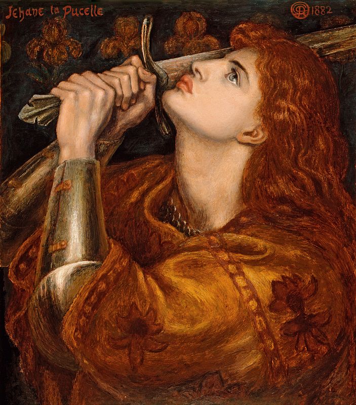 Joan of Arc, by Dante Gabriel Rossetti