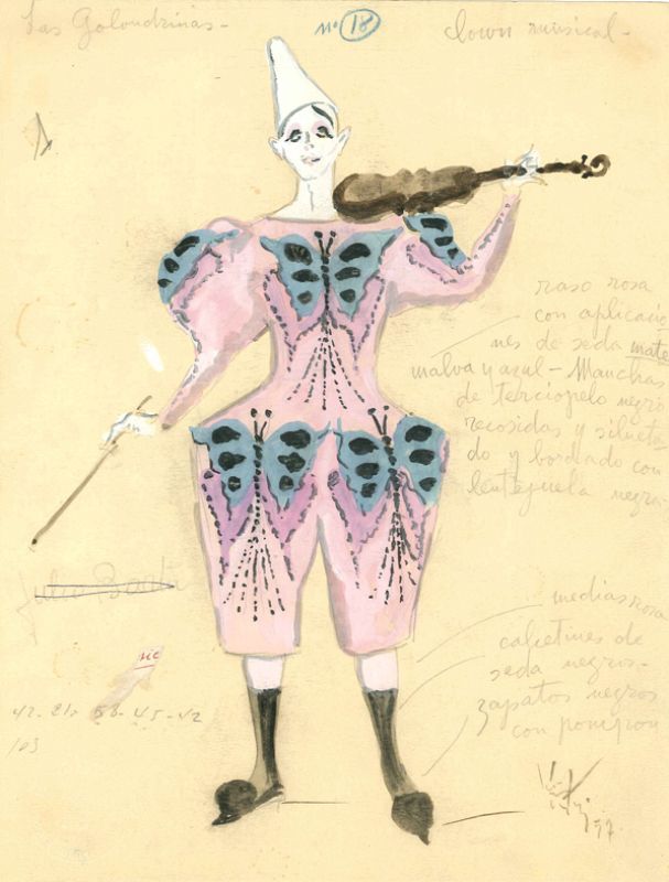 Victor Mª Cortezo. Figurines Las Golondrinas. (1958) Museo Nacional