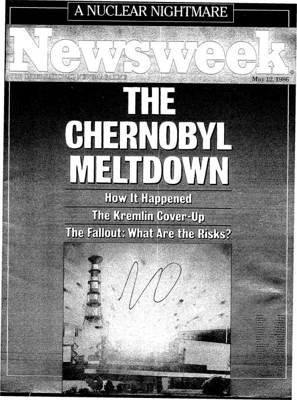 "Newsweek" también llevaba en sus páginas información sobre la "pesadilla nuclear"