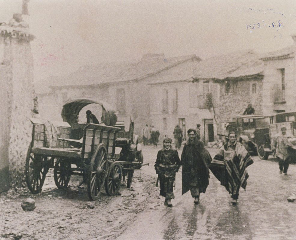 Soldados, durante la Guerra Civil
