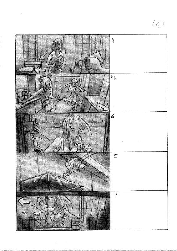 Storyboard de 'Mientras duermes' - Secuencia 40, Página 2