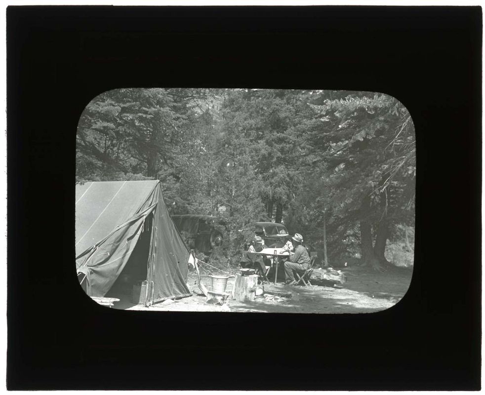 Campamento en Quarry, 1923