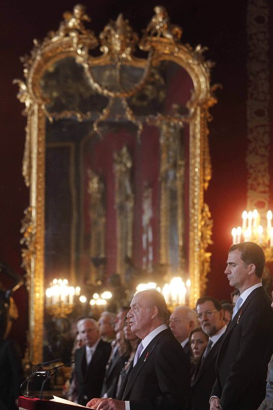 DISCURSO DEL REY ANTE EL CUERPO DIPLOMÁTICO ACREDITADO EN ESPAÑA