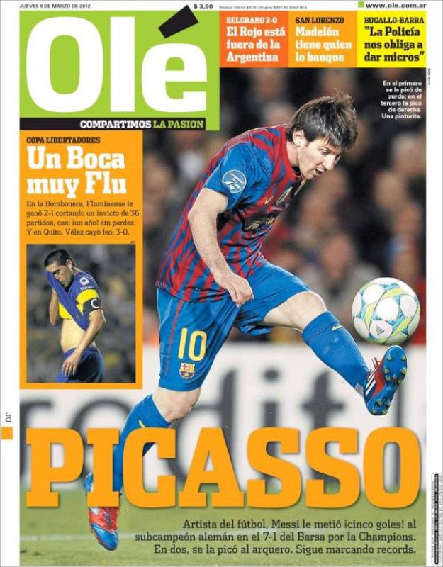Portada de Olé