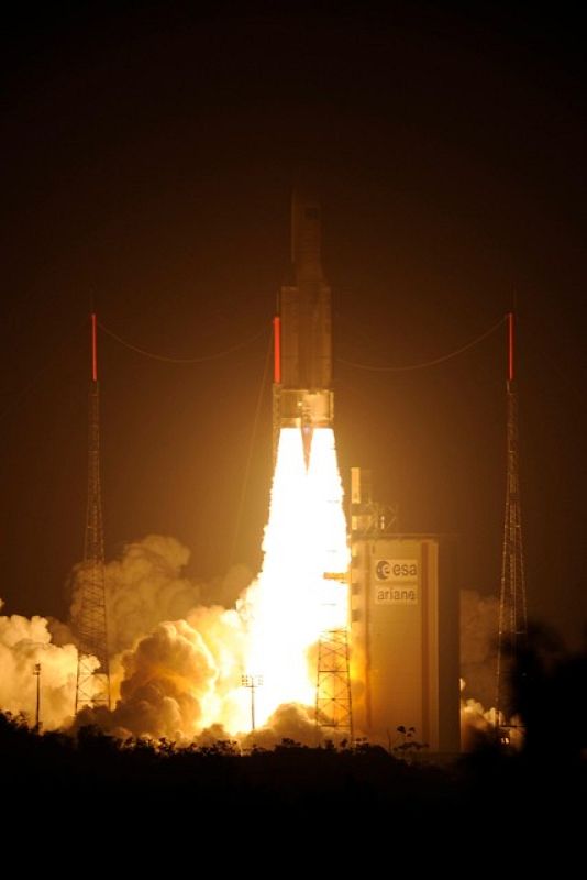 El ATV ha puesto rumbo con éxito a la Estación Espacial Internacional