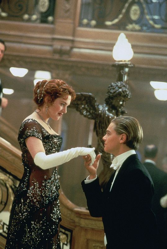 La primera cita de Leonardo DiCaprio (Jack Dawson) y Kate Winslet (Rose DeWitt Bukater)