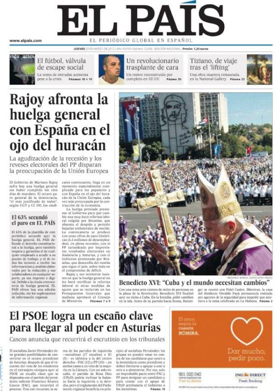 huelga general 29-M