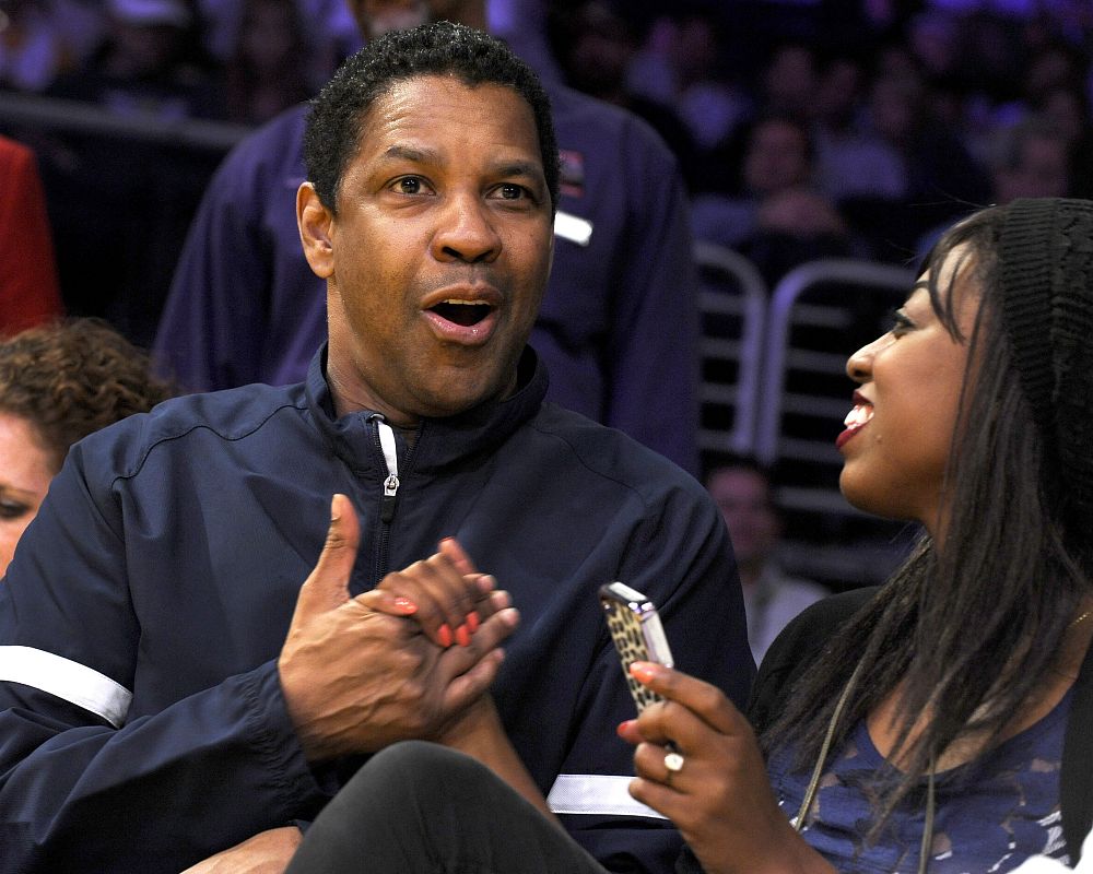Gente y Tendencias - Denzel Washington en la NBA