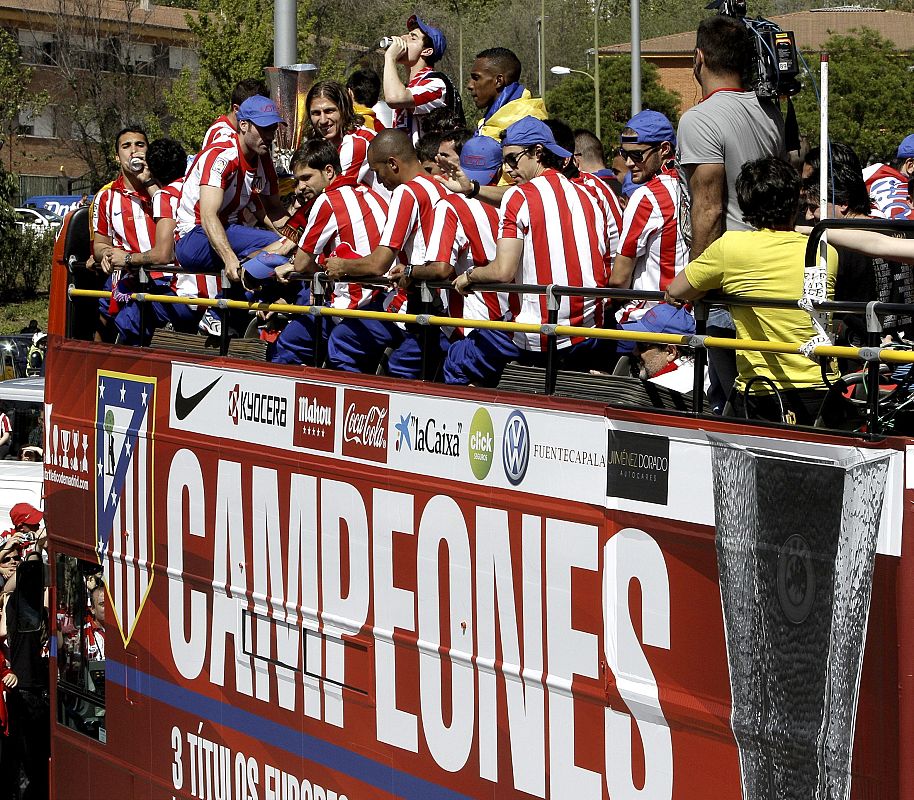 Los Campeones de la Europa League comienzan el camino de las celebraciones