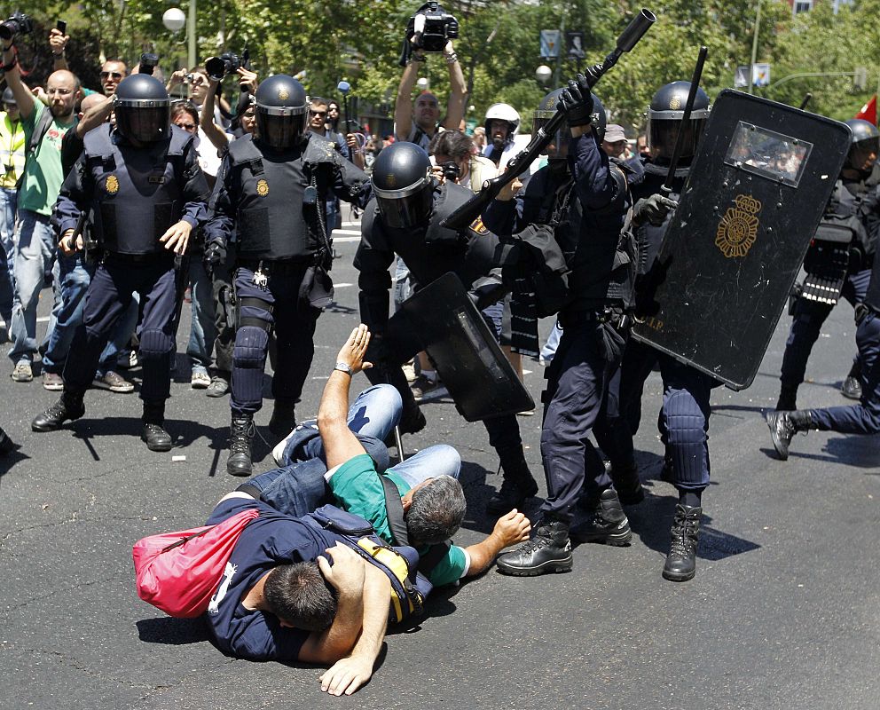 Disturbios con la Policía