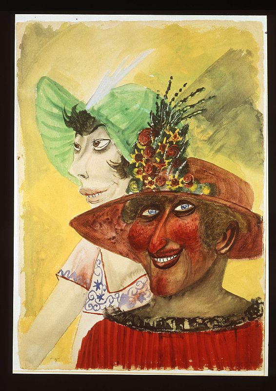 'Doncellas en domingo', de Otto Dix
