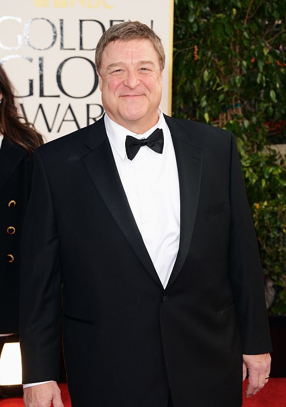 El actor John Goodman en su llegada al Hotel Beverly Hilton de California
