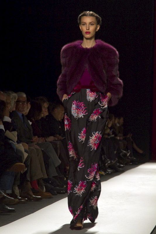 Desfile de Carolina Herrera, colección OI 2013/14.