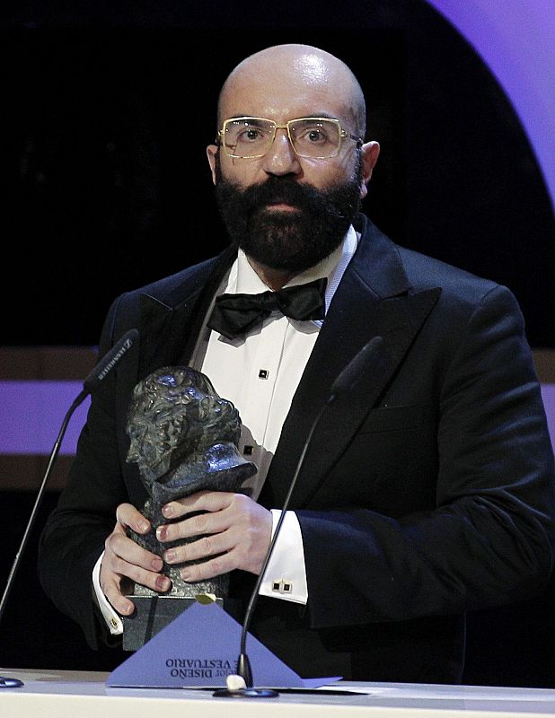 Paco Delgado, Mejor Diseño de Vestuario por su espectacular trabajo en 'Blancanieves'