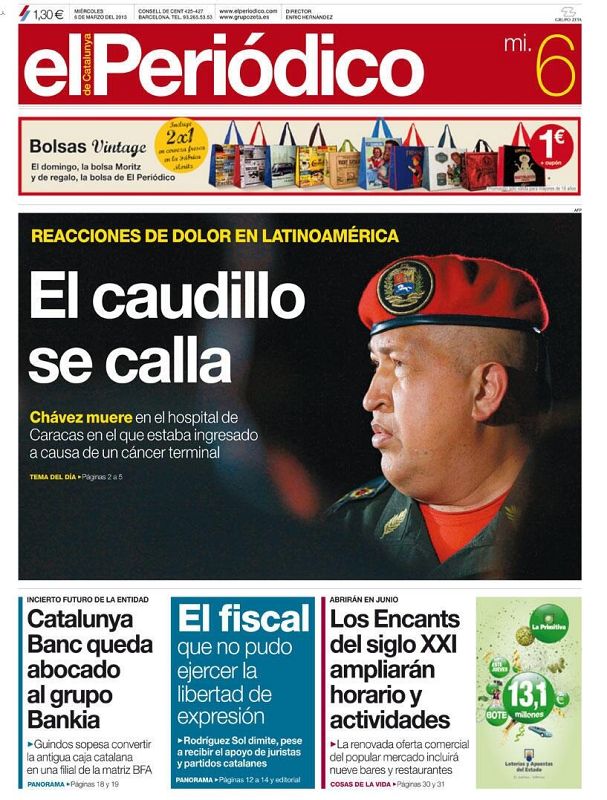 MUERE HUGO CHÁVEZ