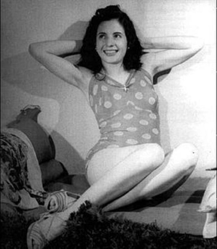 Eva Perón en sus primeros años como actriz.