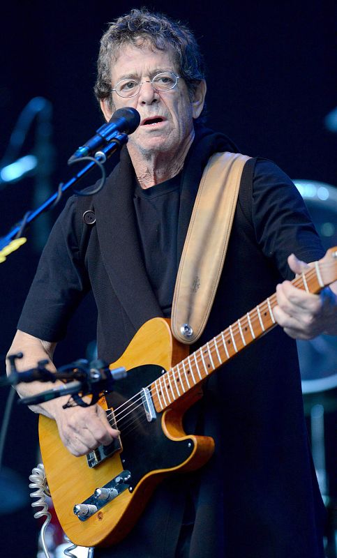 El mítico rockero durante una actuación en Berlin.