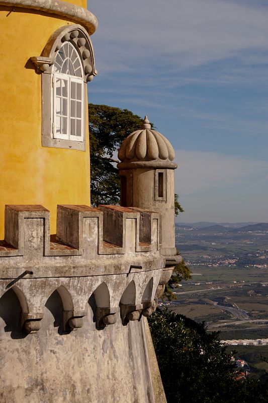 Una de las torres del Palacio da Pena (Sintra)