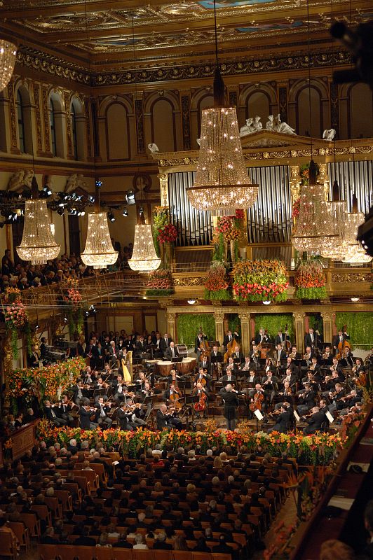 Como cada 1 de enero,  la Orquesta Filarmónica de Viena ofrecerá su tradicional Concierto de Año Nuevo.