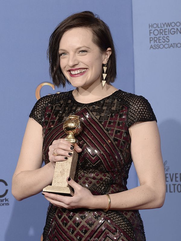 Elisabeth Moss ha sido la ganadora del Globo de Oro a mejor actriz de miniserie por  'Top Of the Lake'.