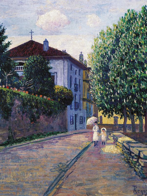 'Calle de Durango, Arrabal de Pinondo' (1907), Darío de Regoyos