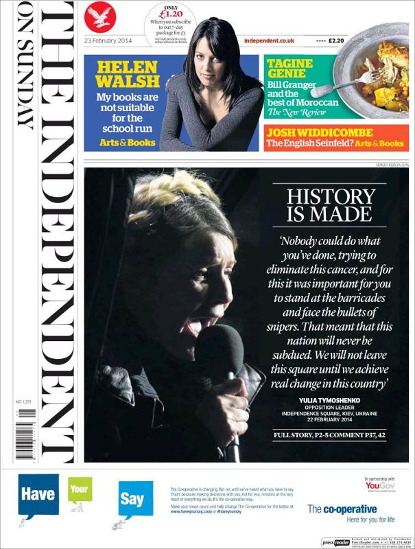 'The Independent' describe los hechos como históricos