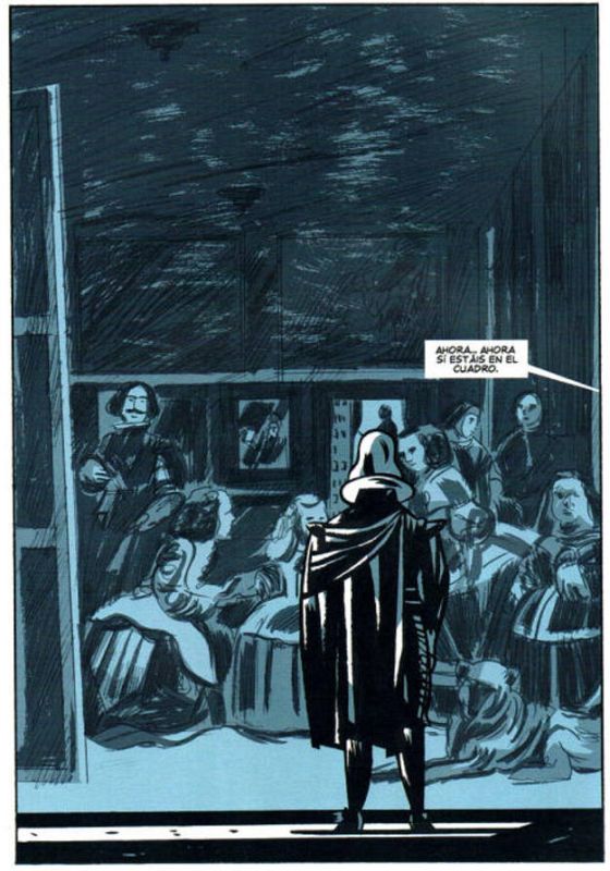 Página de 'Las Meninas', de Santiago García y Javier Olivares