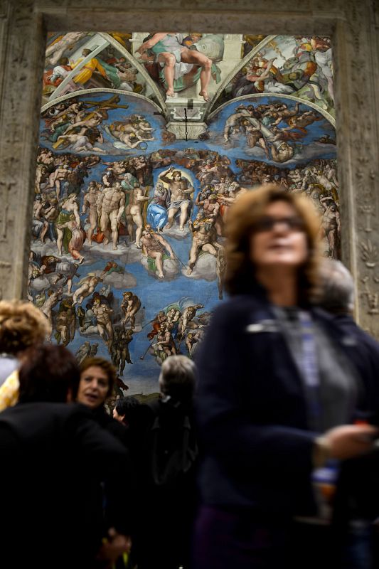 Presentación de la nueva iluminación de la Capilla Sixtina
