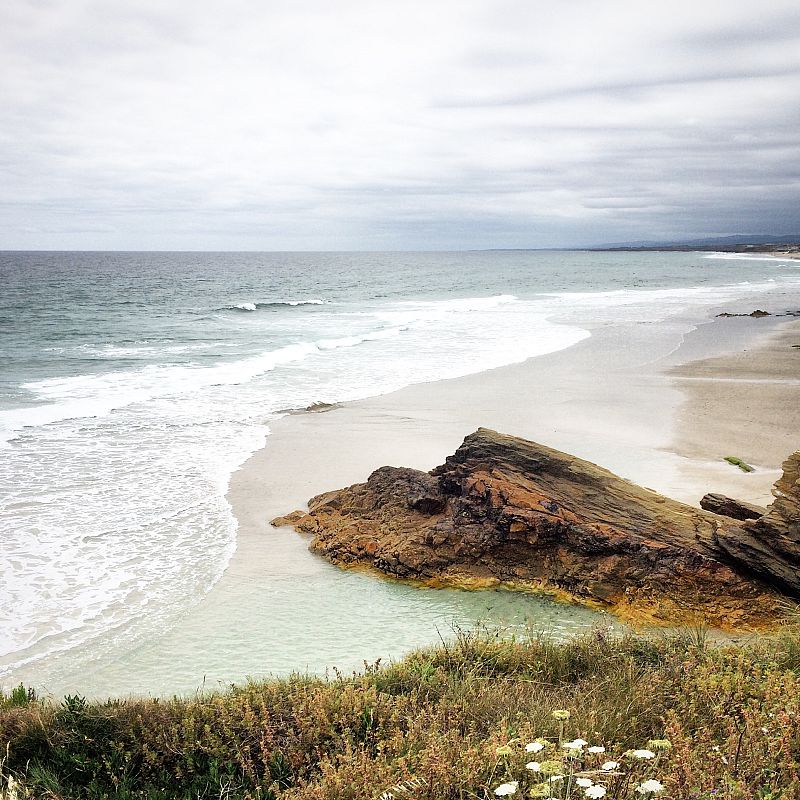 Playa de San Bartolo (Barreiros, Lugo).