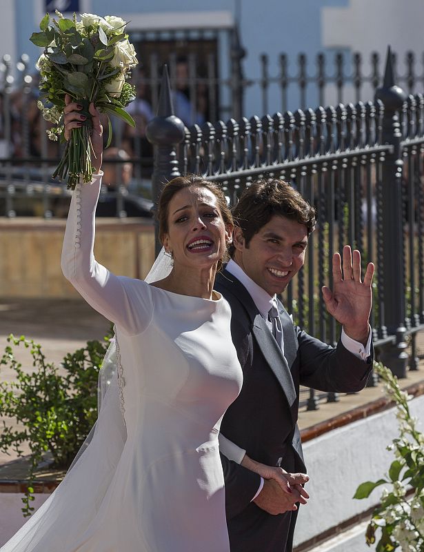 Eva González y Cayetano Rivera se casan en Mairena del Alcor, Sevilla