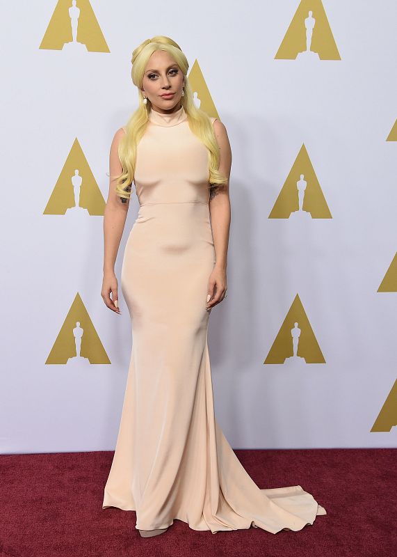 Lady Gaga, aspirante al galardón por mejor canción original.