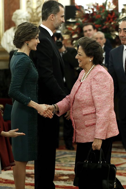 Rita Barberá en la ceremonia de apertura de las Cortes en la XII Legislatura la semana pasada