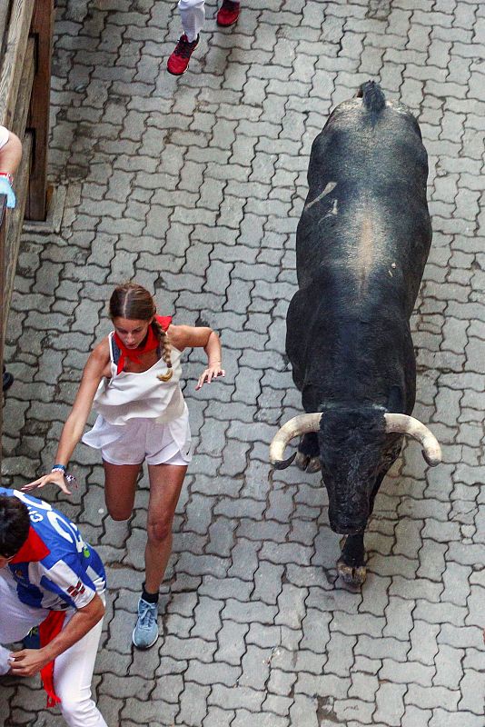 Tercer encierro de los Sanfermines 2018