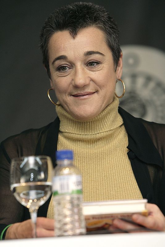 Blanca Fernández Ochoa, durante la presentación del libro 'La vida, un slalom', obra que su hermano, el esquiador Paquito Fernández Ochoa, preparaba antes de su fallecimiento, ocurrido el 6 de noviembre.