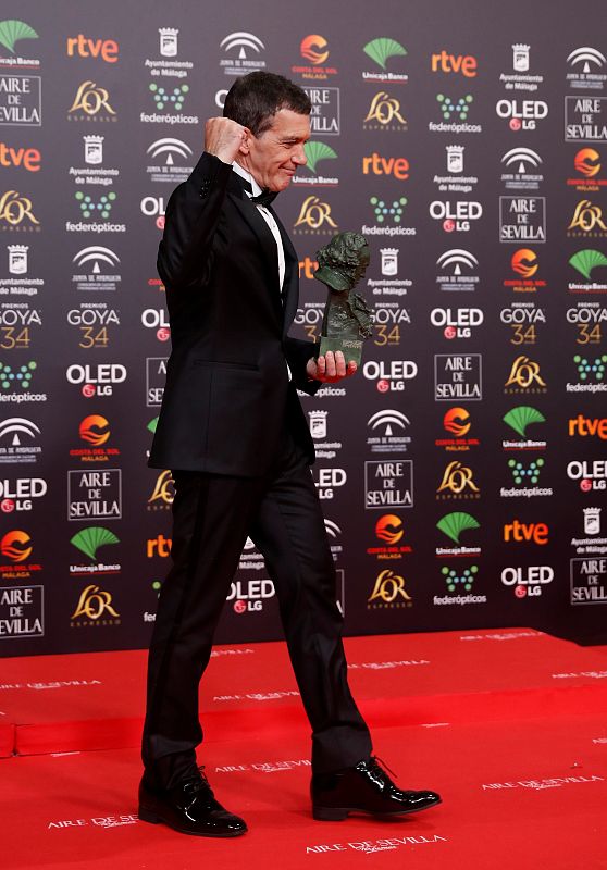Los mejores momentos de los Goya 2020: Antonio Bnaderas recibe el Goya a "Mejor Actor"