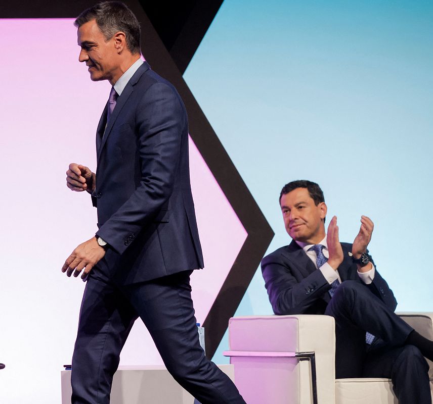 Sánchez y Moreno coinciden en la inauguración en Málaga del Digital Enterprise Show